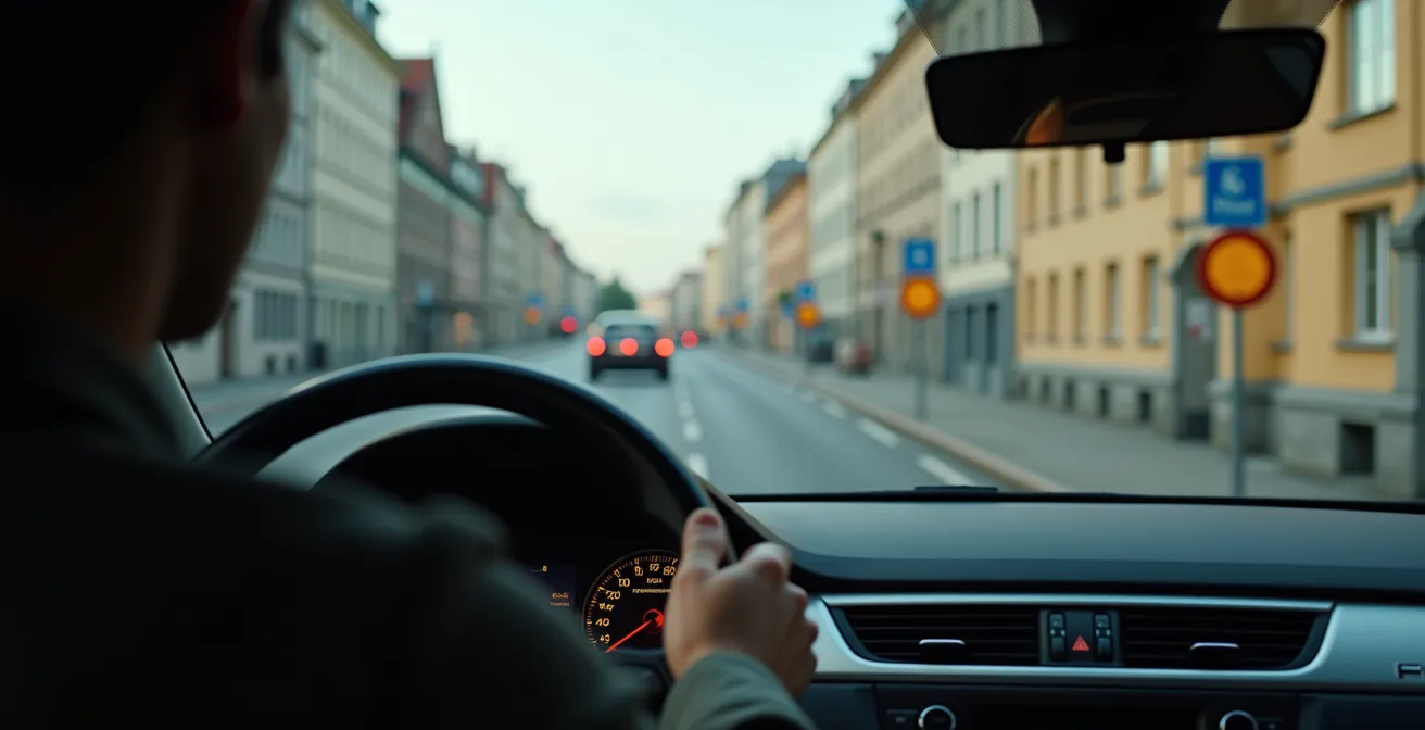 Visuelle Darstellung der deutschen Umweltzonen und Verkehrsregeln für Touristen