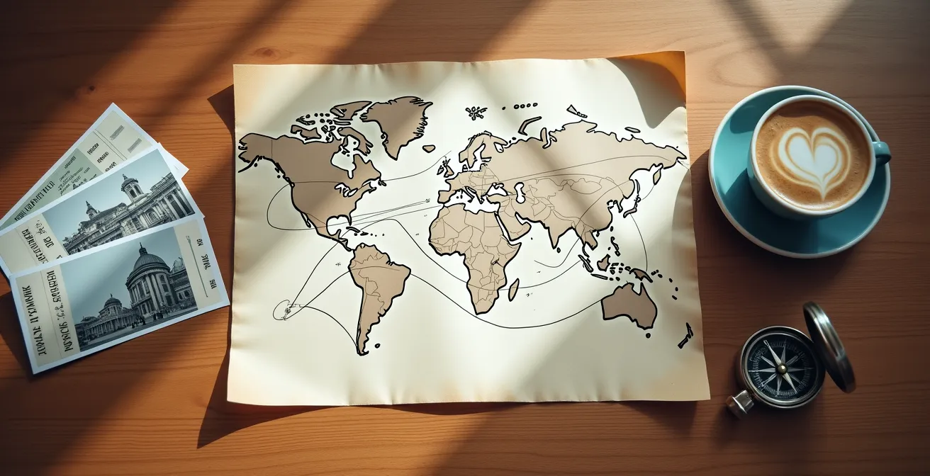 Visualisierung einer Cluster-Woche mit dem Deutschlandticket, die mehrere Städte auf einer Karte verbindet