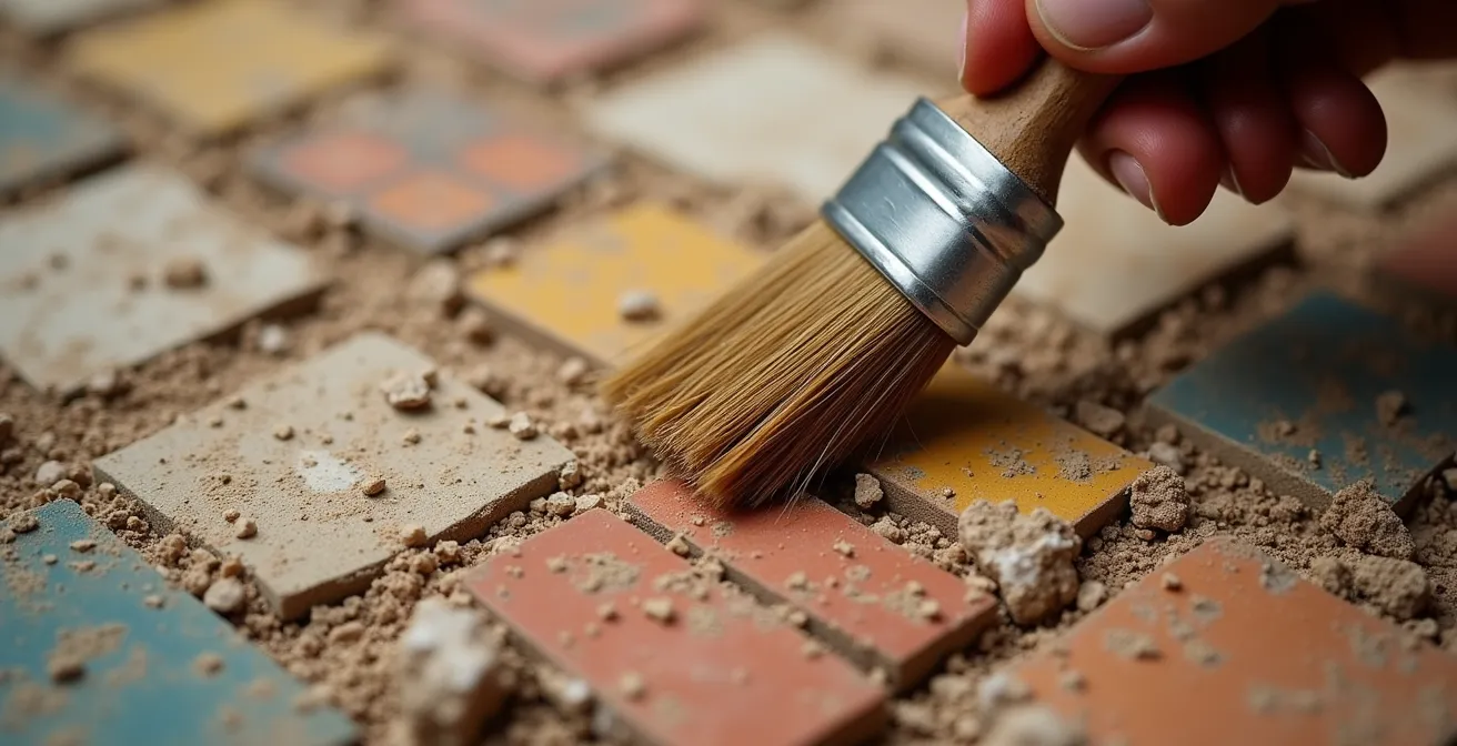 Archäologische Ausgrabung einer römischen Villa in Deutschland