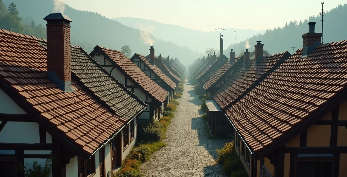 Übersichtskarte traditioneller Handwerksrouten in Deutschland