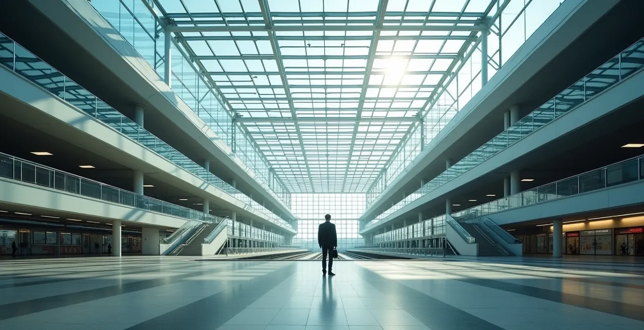 Strategische Planung an einem großen deutschen Umsteigebahnhof